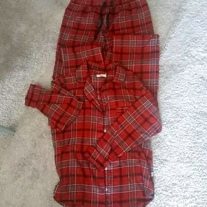 UGG Soft Flannel Red Plaid PJ's NEW!